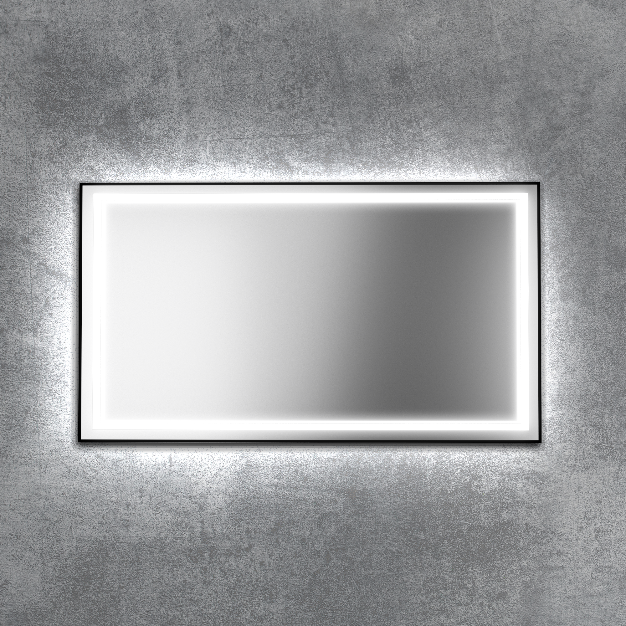 Espejo rectangular Peluqueria con LED